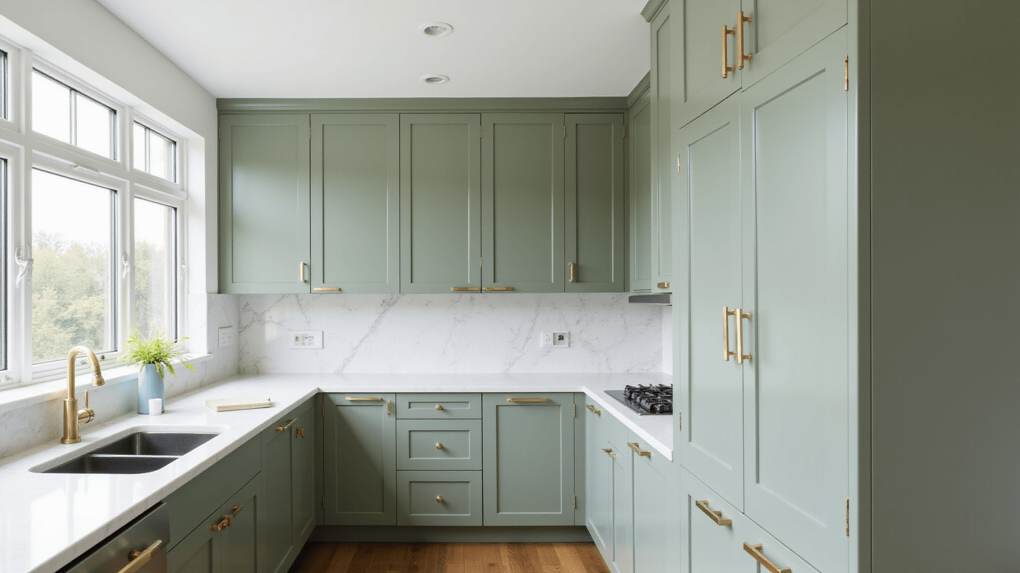 Green Kitchen Cabinets: A Fresh Take on Modern Kitchen Design - Hammock Bug