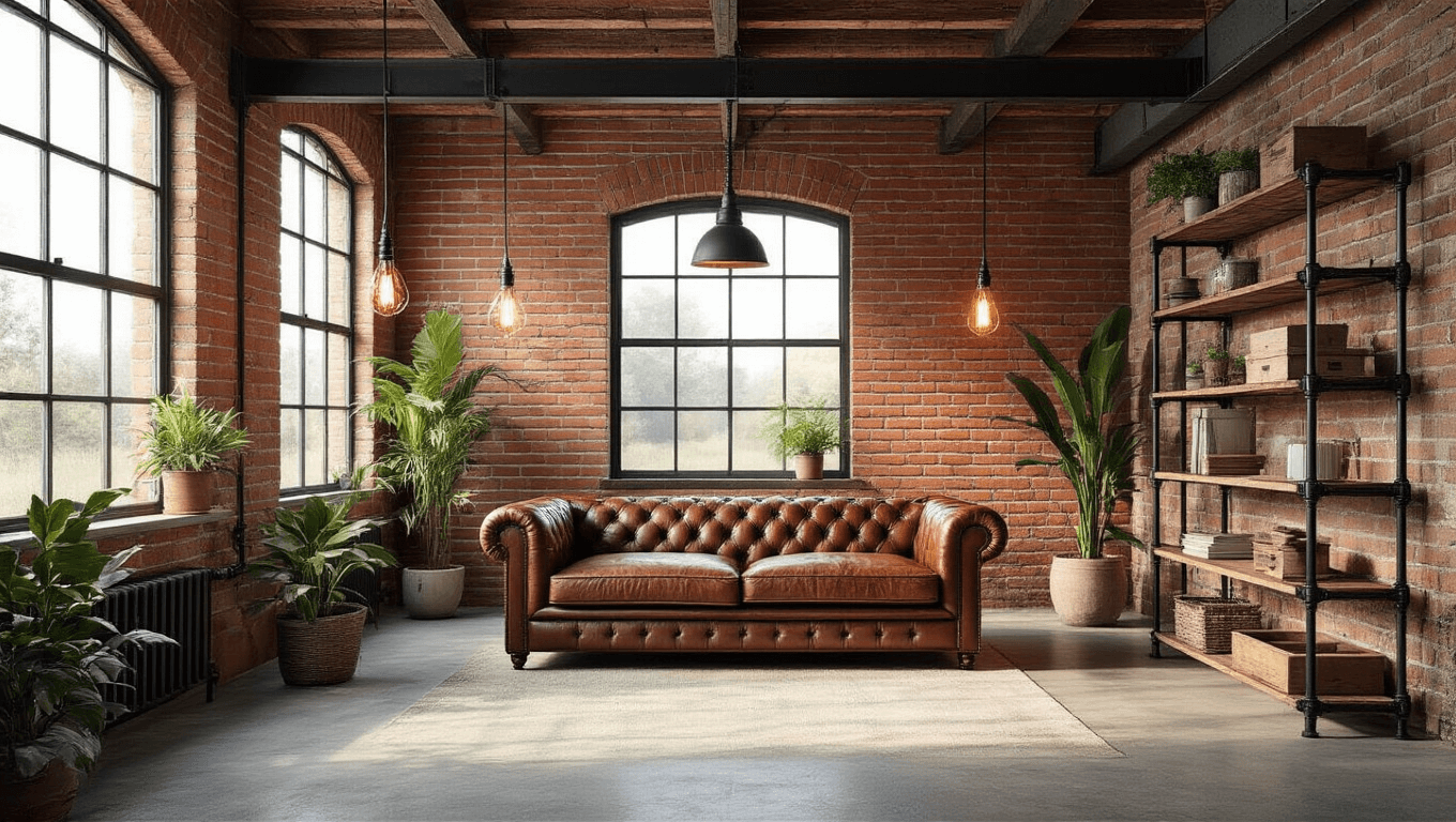 Industrial Farmhouse Decor: A Complete Style Guide for 2024 - Hammock Bug - Industrial Farmhouse Style Decor For Small Apartment