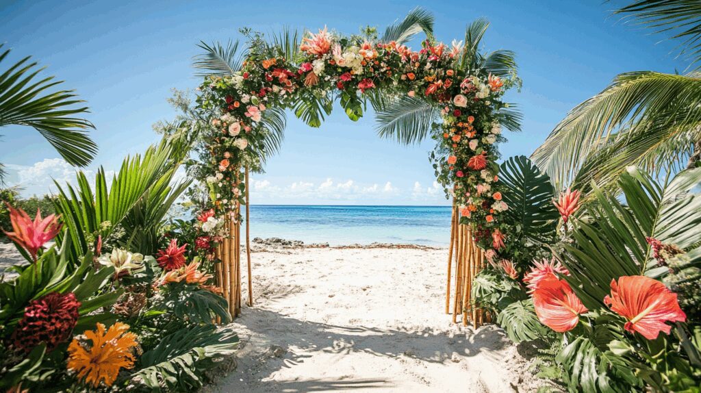 boho wedding arch