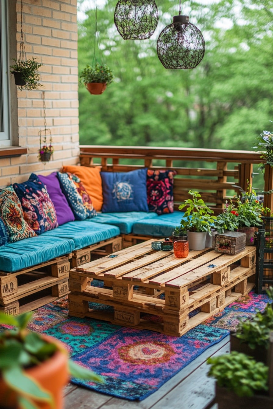 Handmade Balcony Decor