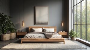 minimalistic bedroom