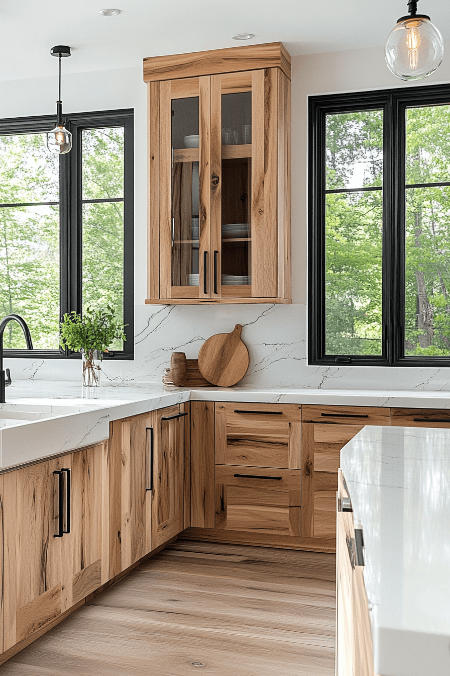 Bold Hickory Grain Style