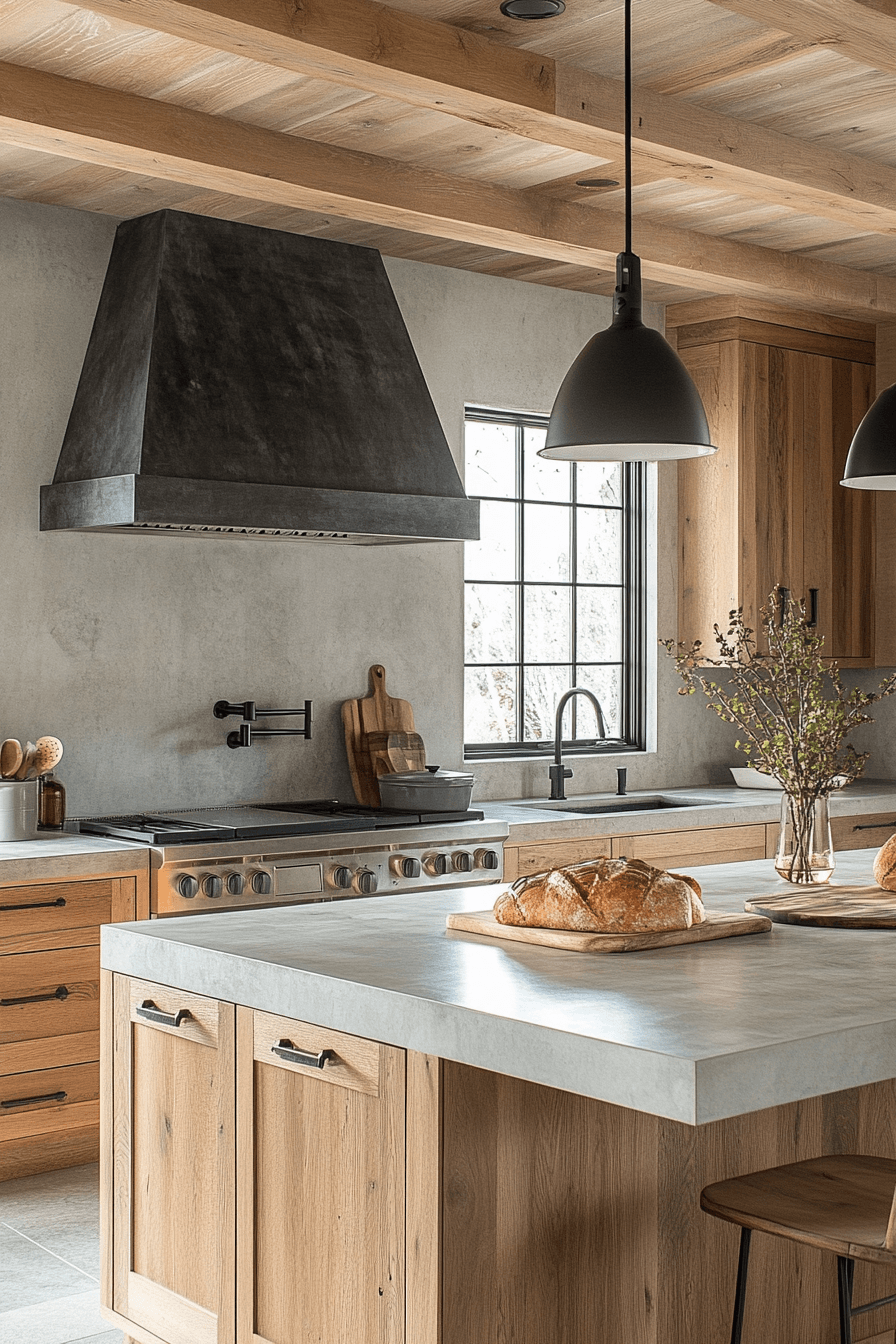 Modern Rustic Hickory Look