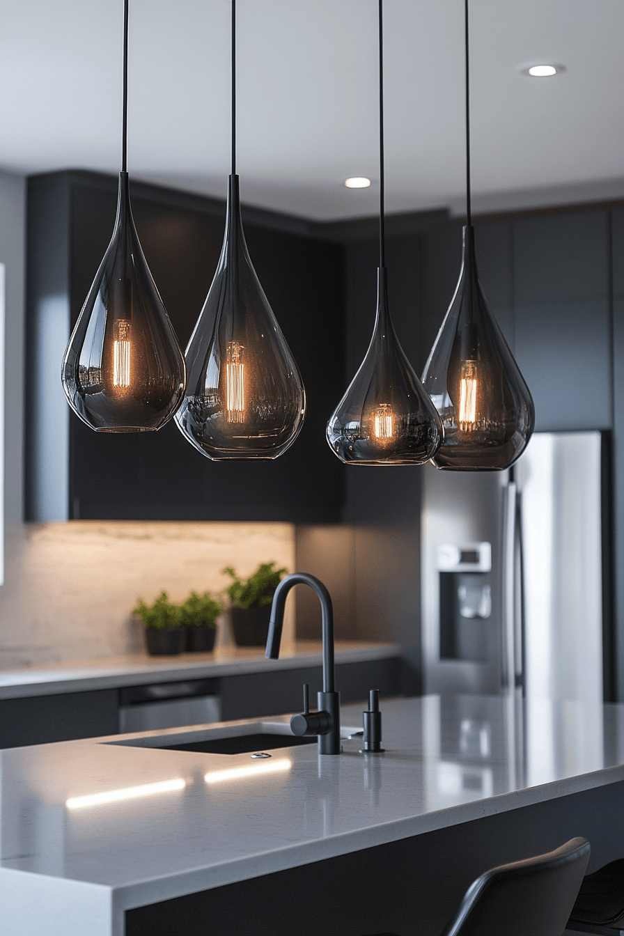 Illustration of Kitchen Pendant Lights