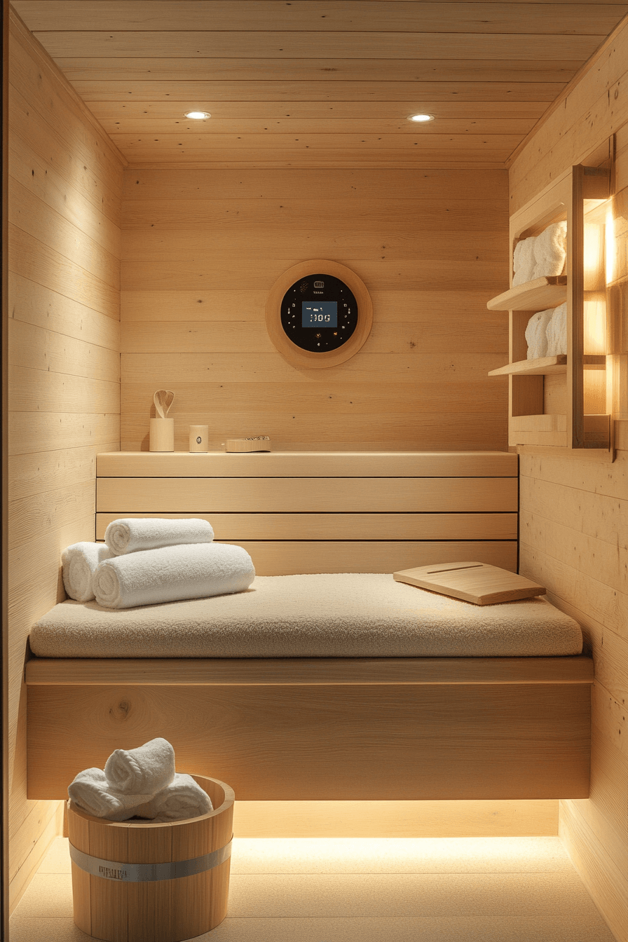 Nordic Inspired Sauna Space