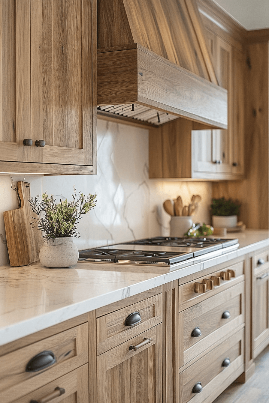 Warm Neutral Hickory Style