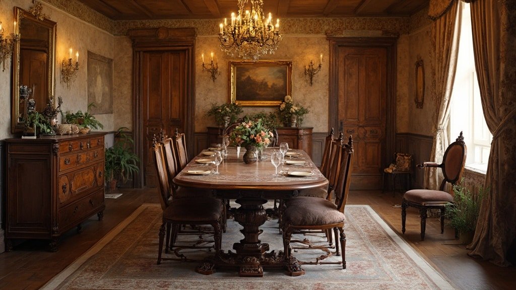antique dining rooms