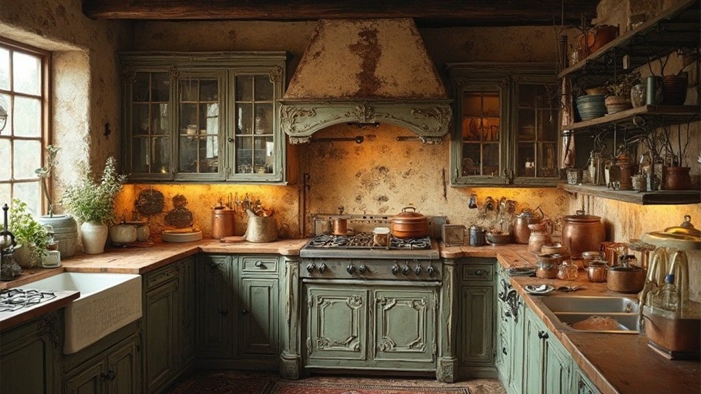 29 Antique Kitchen Decor Ideas That Will Turn Your Cooking Space Into A ...