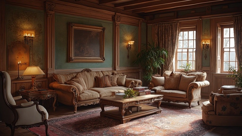 antique living room