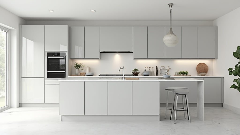27 Light Grey Kitchen Cabinets That Will Transform Your Space Into A ...