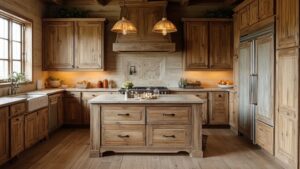 rustic kitchen cabinets