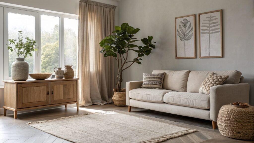 greige living room